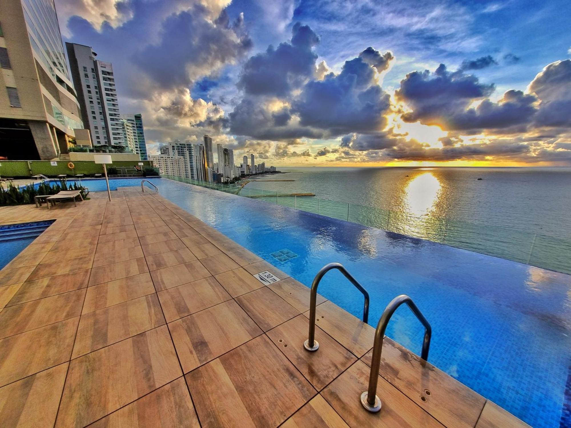 Cartagena Apartamentos Condominio H2 Bocagrande Por Parceros Group מראה חיצוני תמונה
